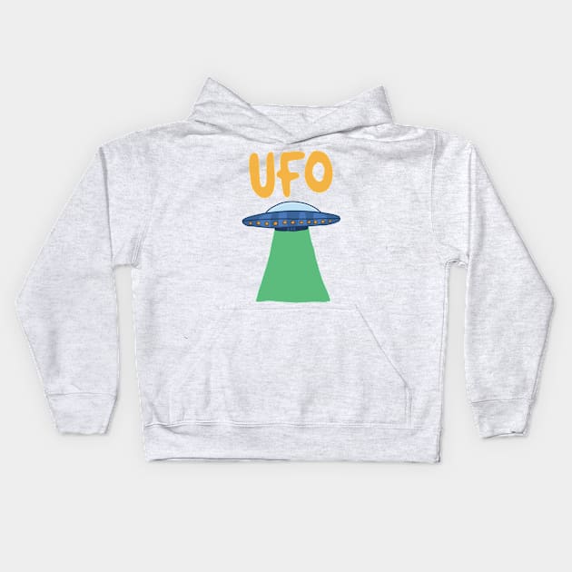 UFO Kids Hoodie by Antho